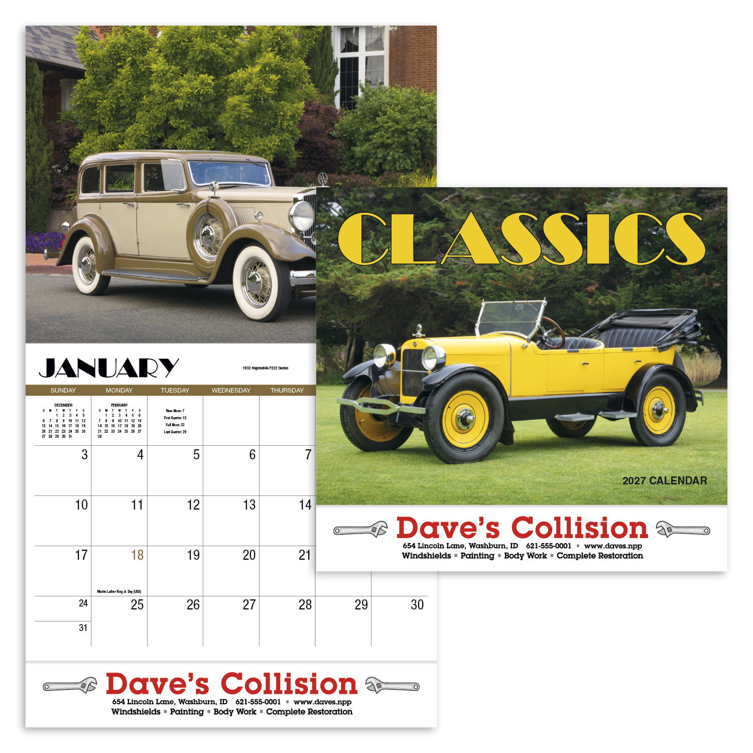 HotLine® Products Classics Appointment Calendar - Stapled 15