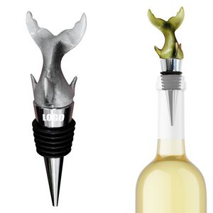 Elegant Fish Tail Design Alloy Wine Stopper 9