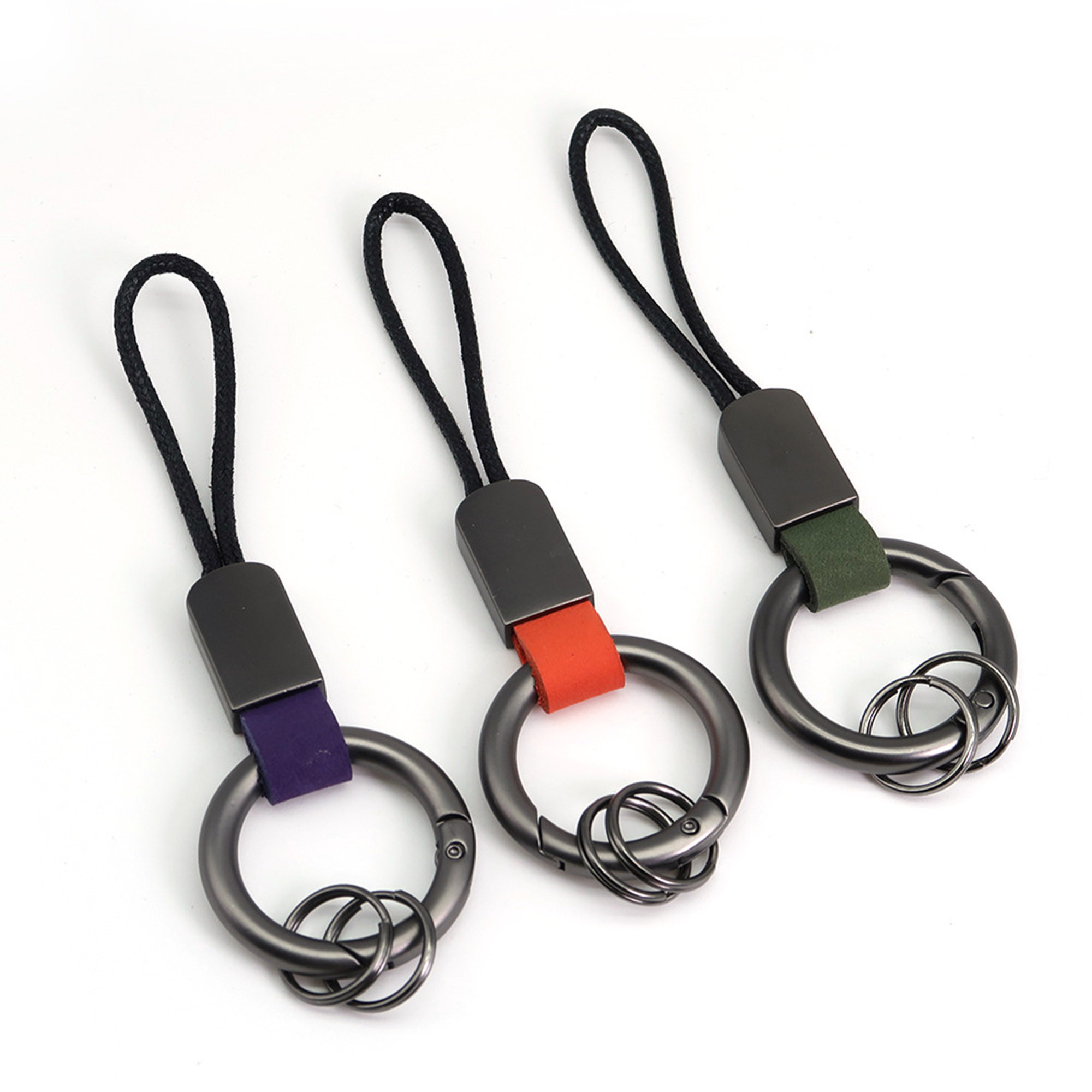 Leatherette Car KeyChain 11