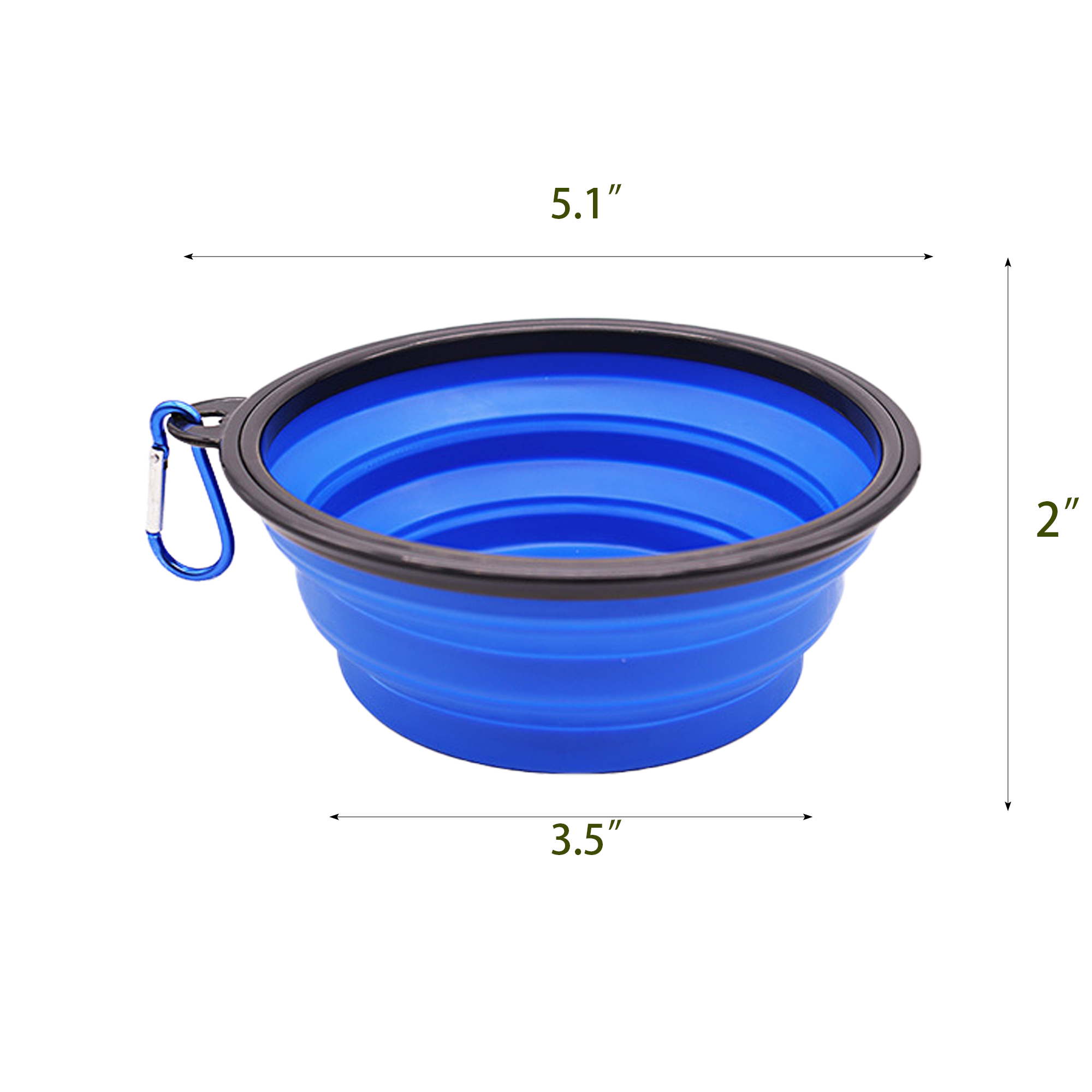 Pet Travel Foldable Bowl 5