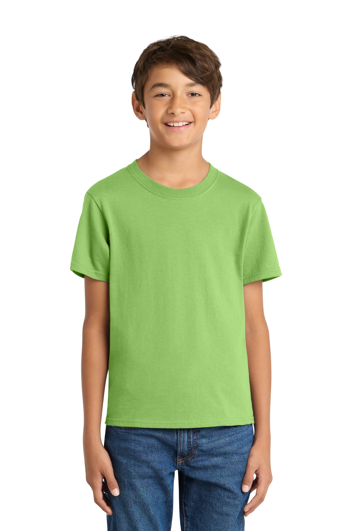 Port & Co Youth Core Cotton Tee. PC54Y 347