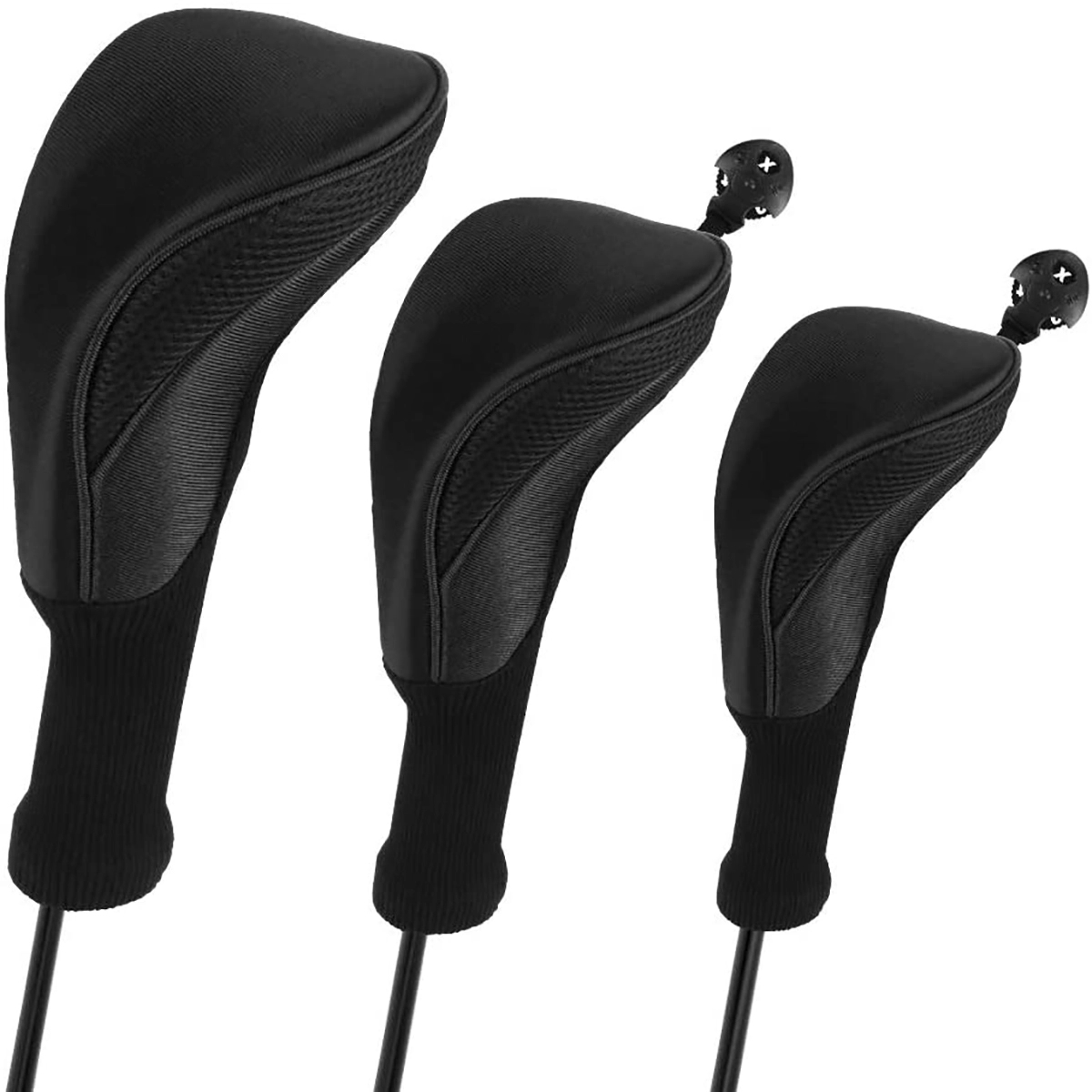 3pcs/Set Golf Club Head Covers 1