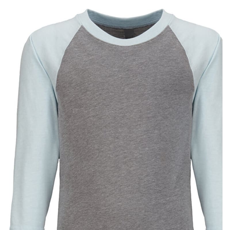 Next Level Apparel Youth CVC 3/4-Sleeve Raglan 3