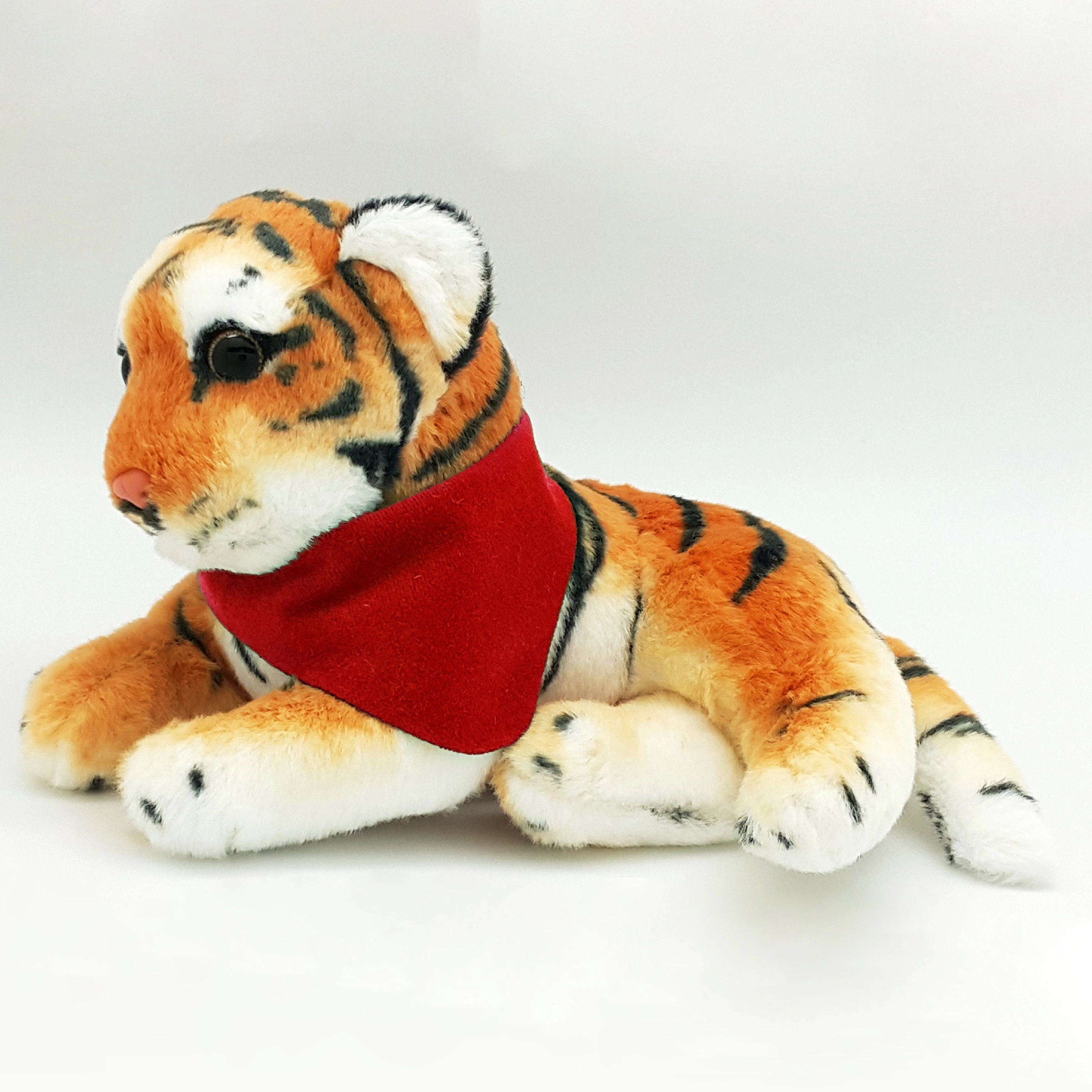 8" Jungle Animals Sitting Bengal Tiger 7