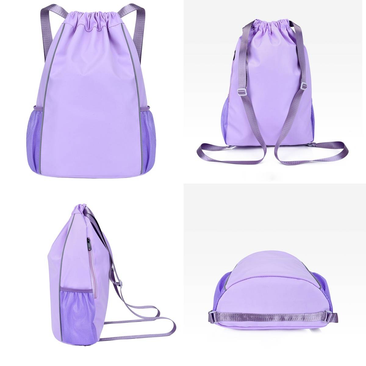 Drawstring Backpack Sports Gym Bag 2