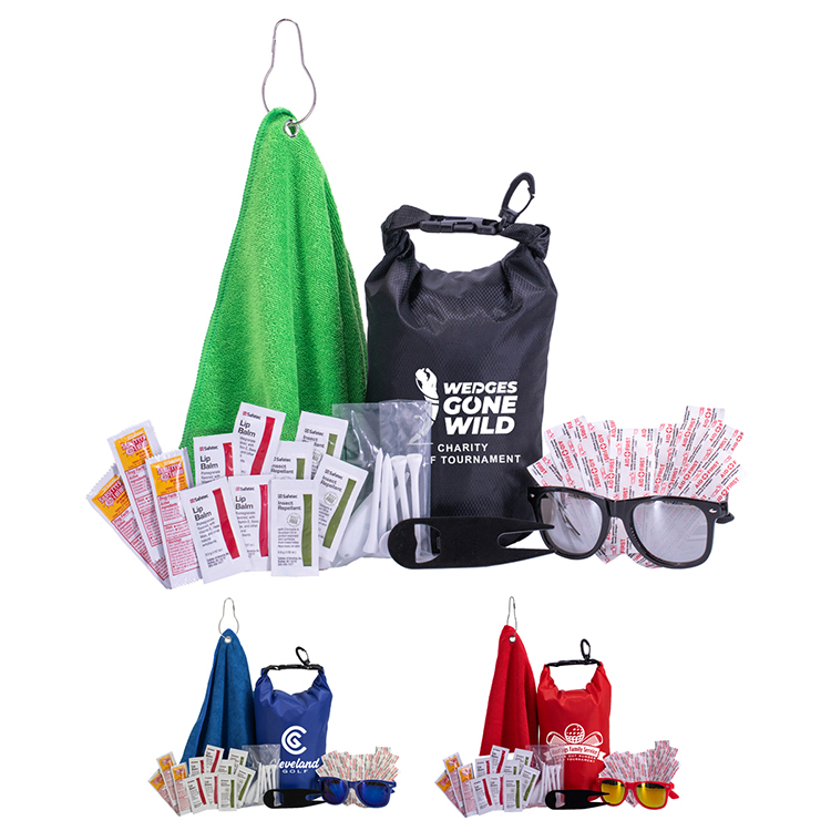 "GOLF BUDDY 30" 30 Piece Golf Kit in Deluxe Dry Bag