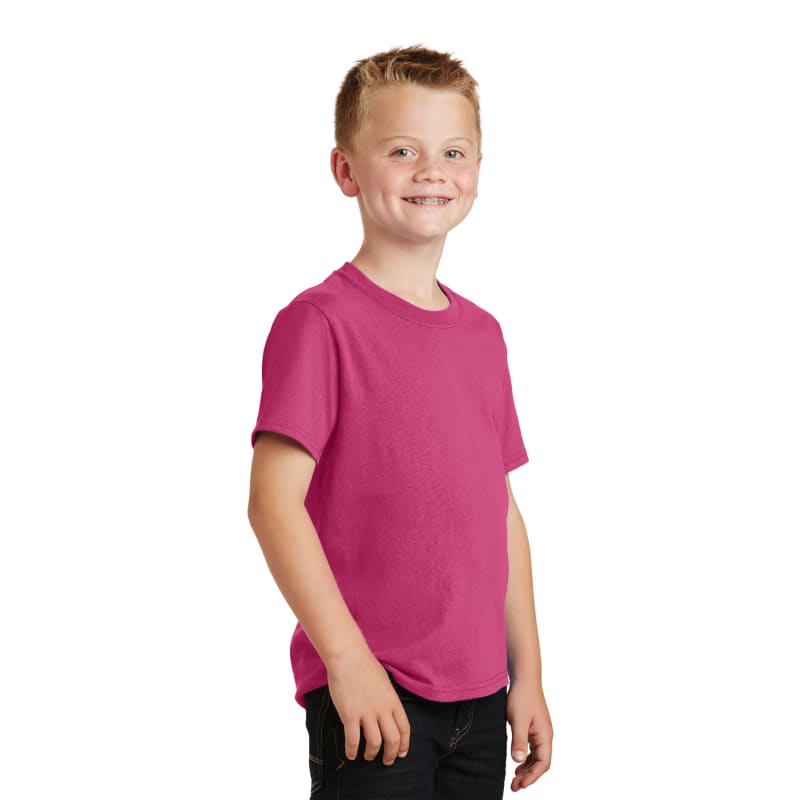 Port & Company - Youth Core Cotton Tee. 70
