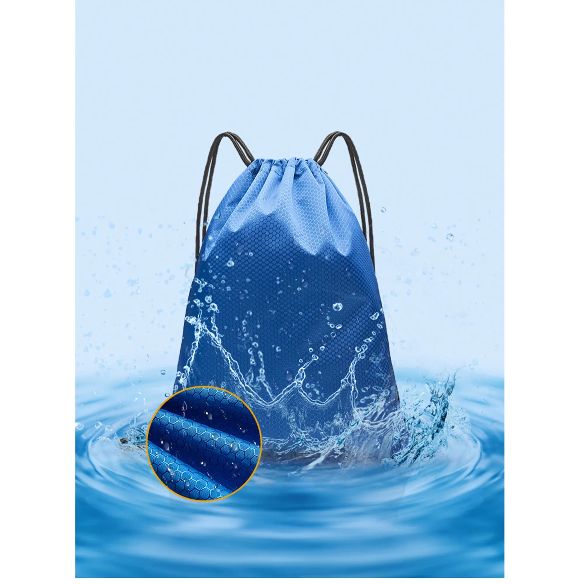 Premium Waterproof  Sports Drawstring Bag 7