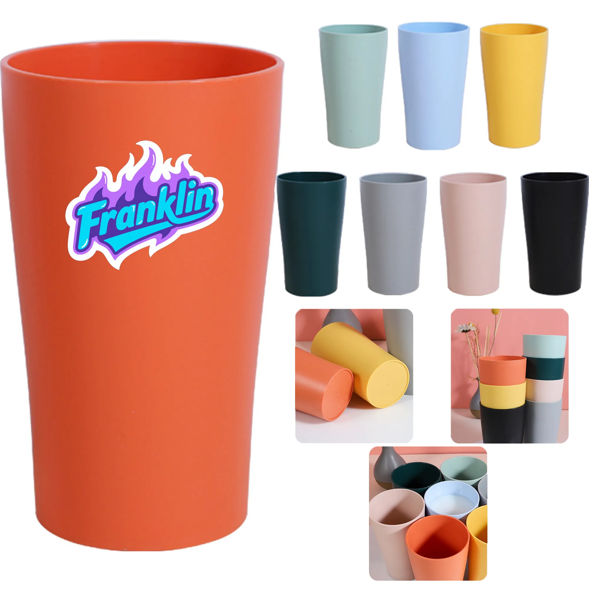 MOQ50 12oz Plastic Cup 3
