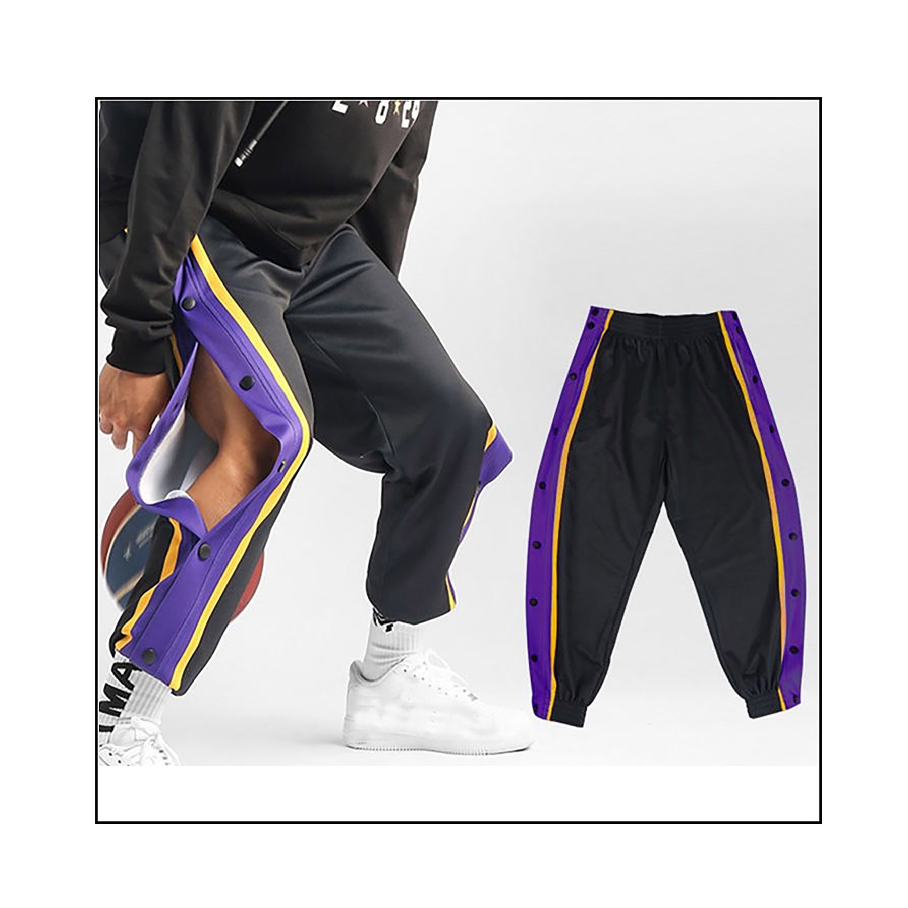 Tear Away Snap Button Sport Pant 2