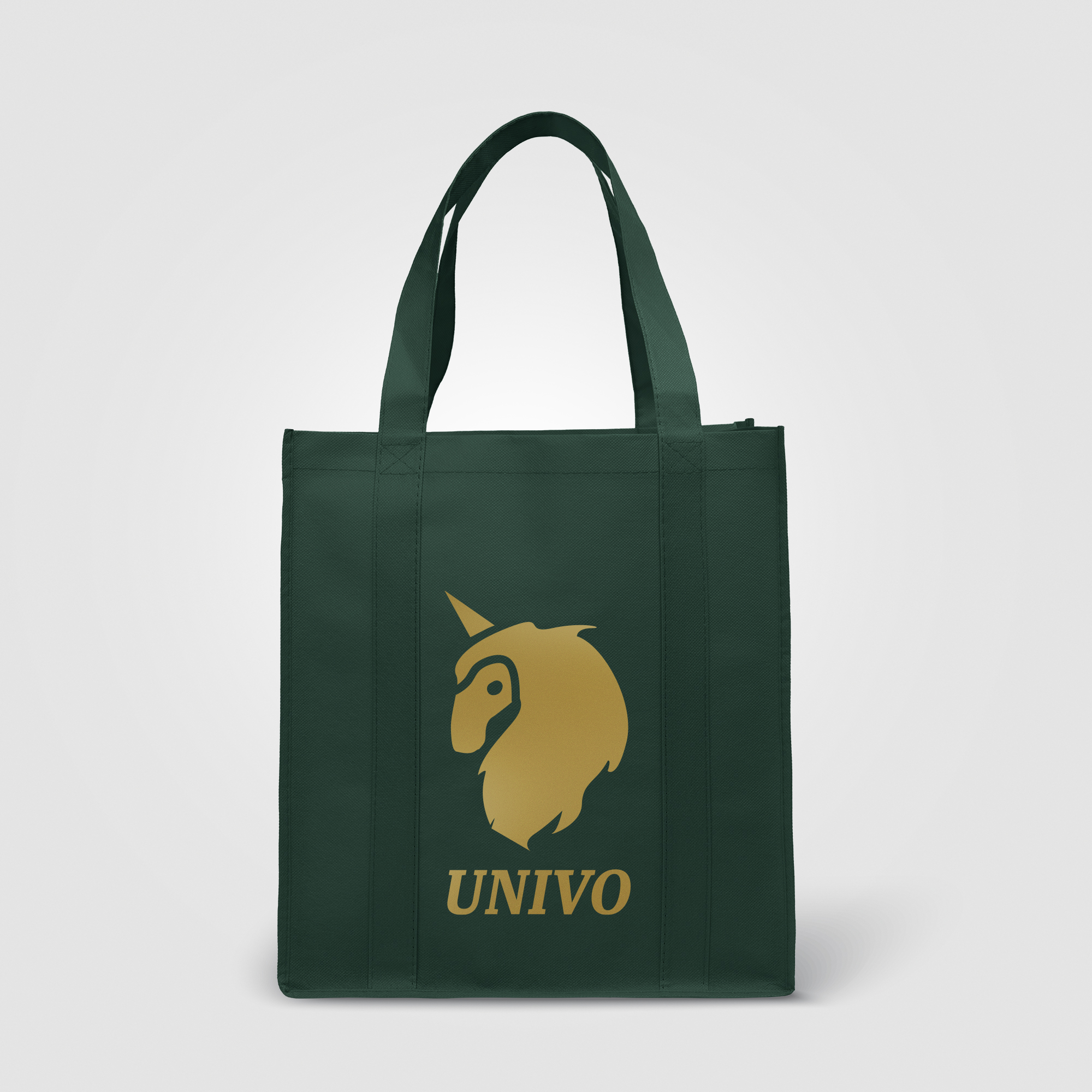 North Park - Non-Woven Shopping Tote Bag - Metallic imprint 16