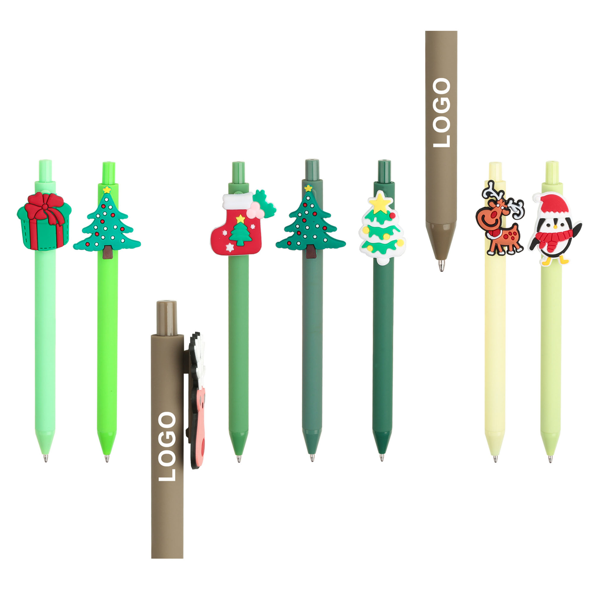 Christmas Reindeer Cartoon Ballpoint Pen 2
