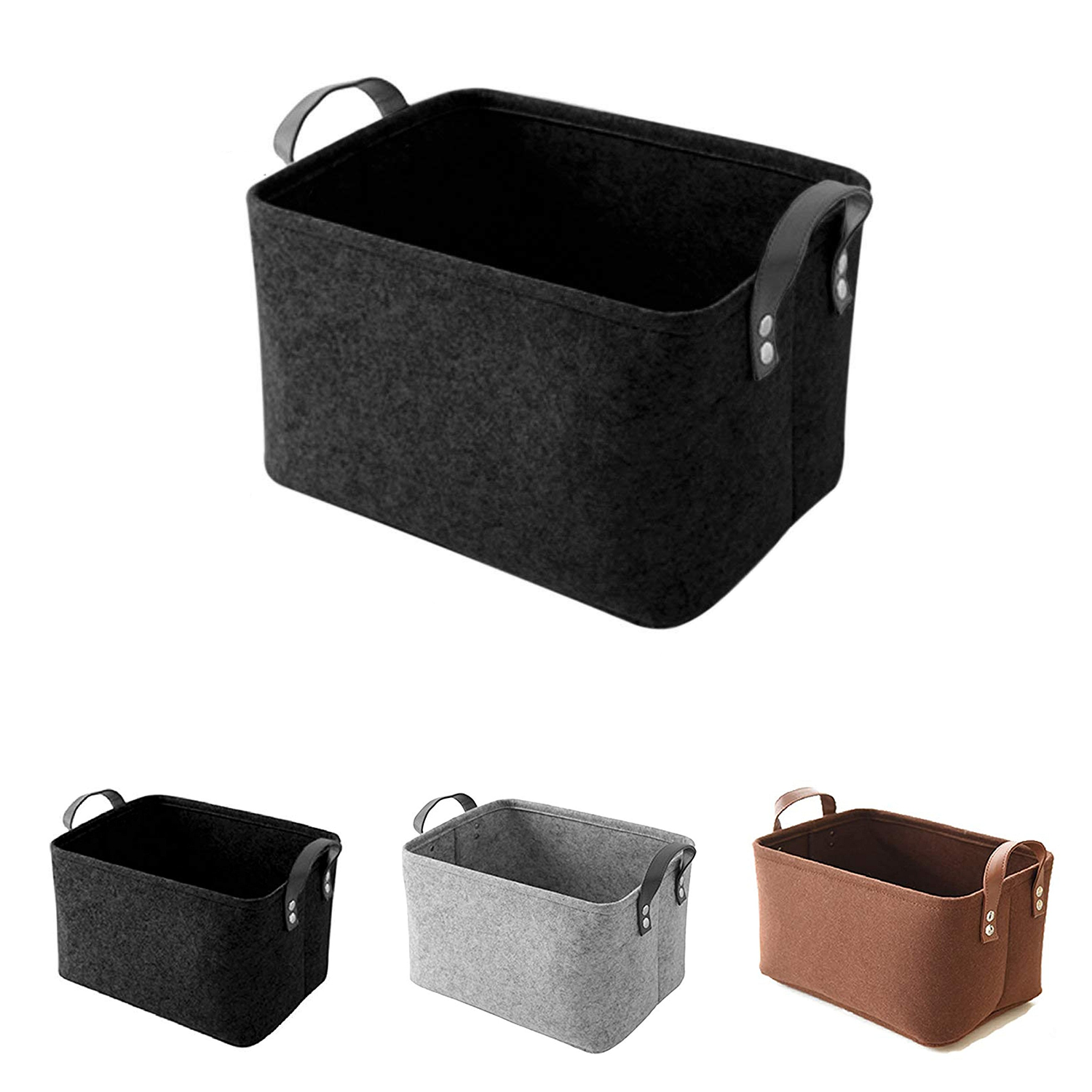 Large Laundry Felt Basket 2