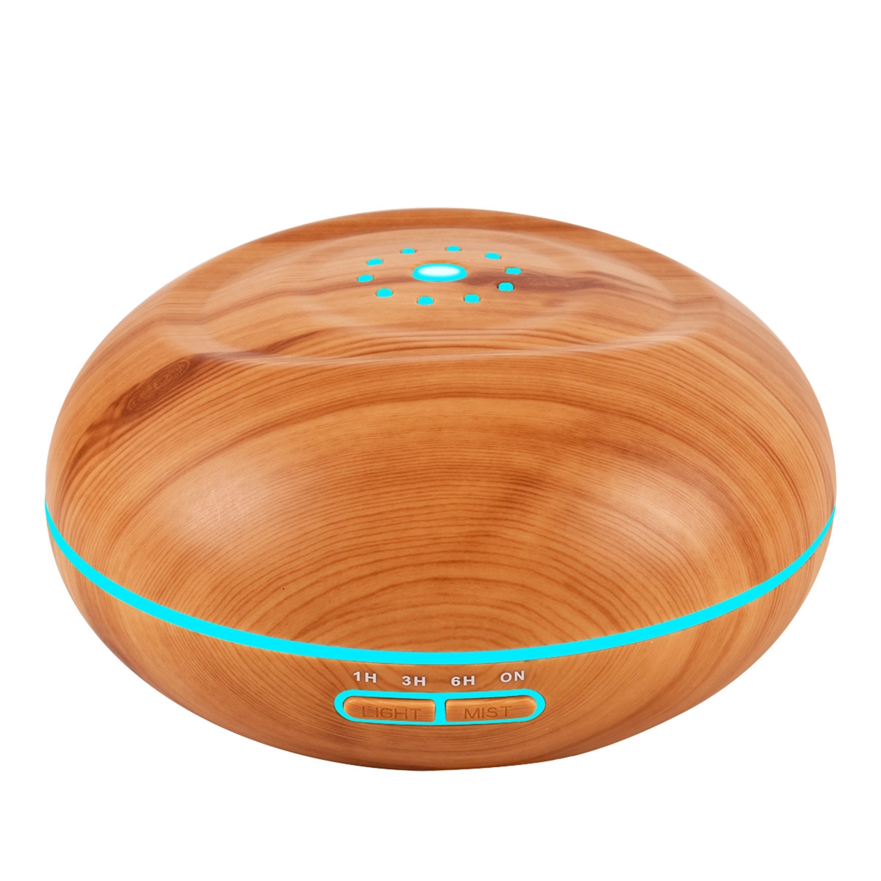 Wood Grain Air Purifier Ultrasonic Aroma Oil Diffuser 5