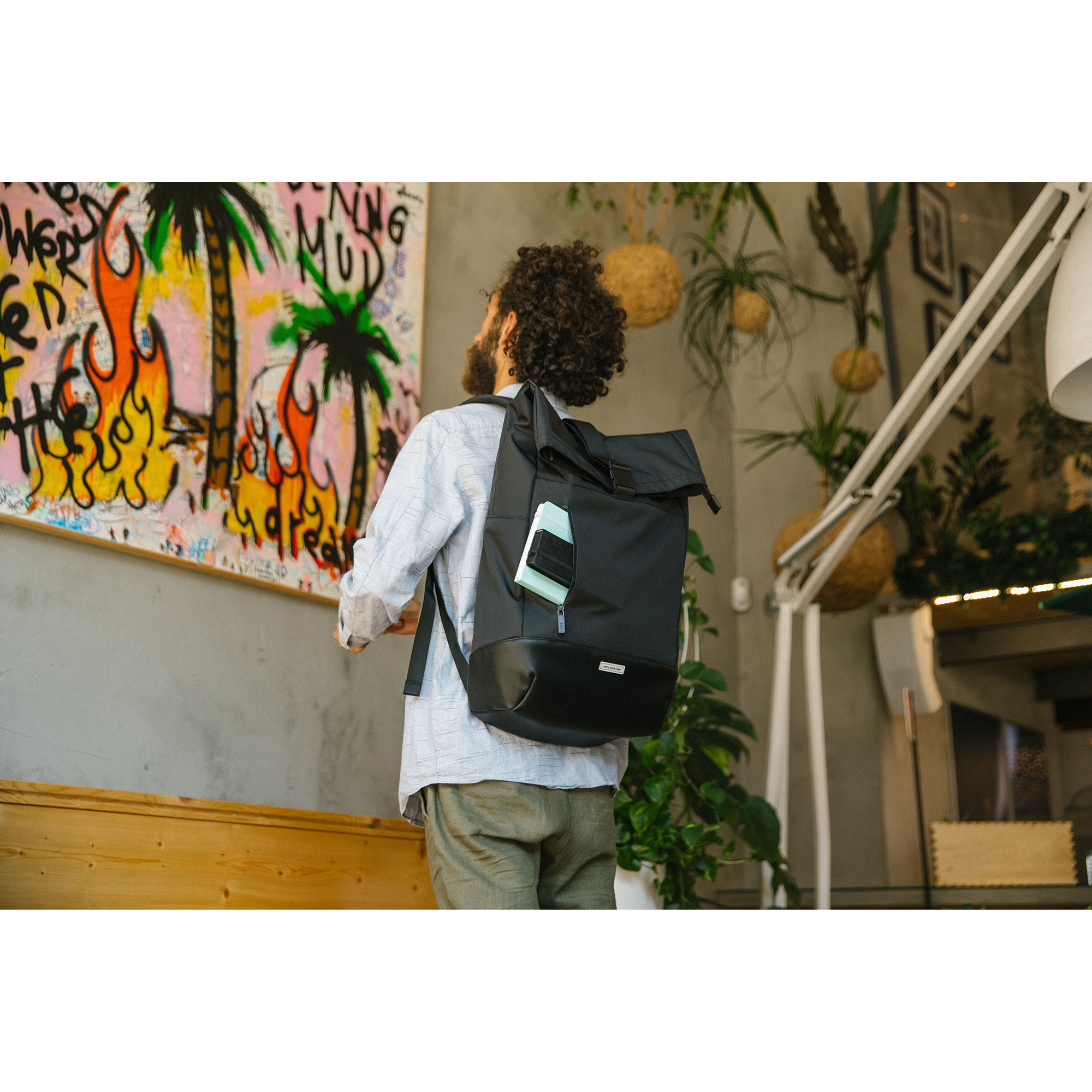 Moleskine® Metro Rolltop Backpack 33