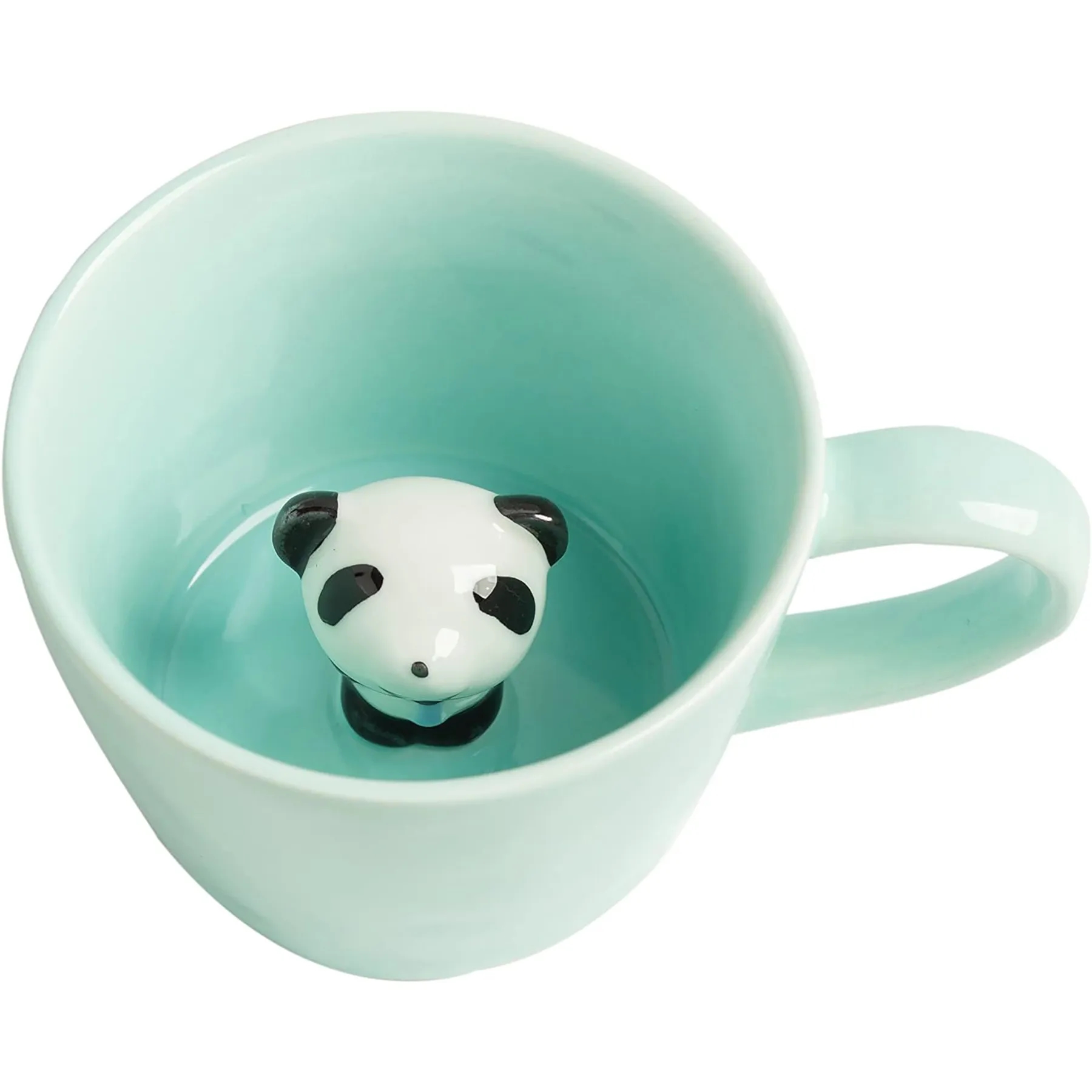Ceramic Mug with Hidden 3D Animal 7