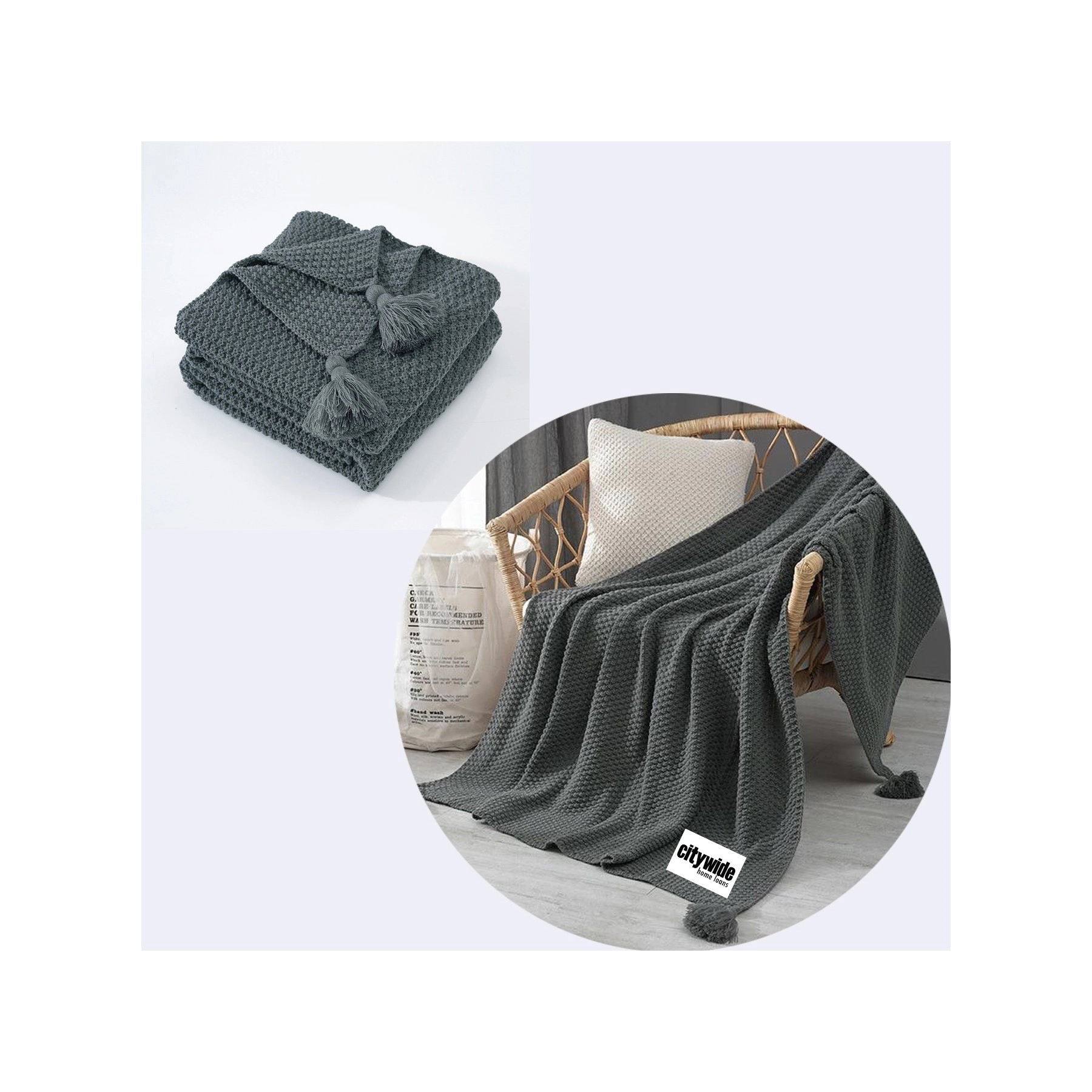 Tassel Throw Blanket 3