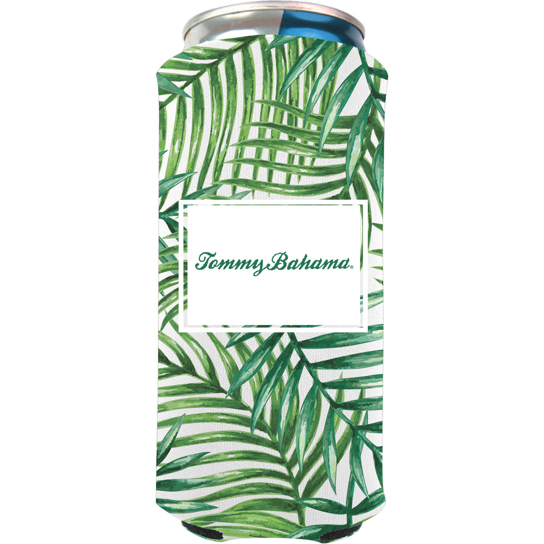 Collapsible 8 oz. Slim Foam Can Cooler - Full Color, custom koozie with logo imprint 2