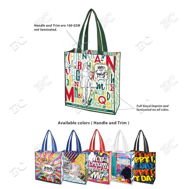 Free Shipping 13 x 15 Small Quantity Custom All Sides Laminated Bag 2