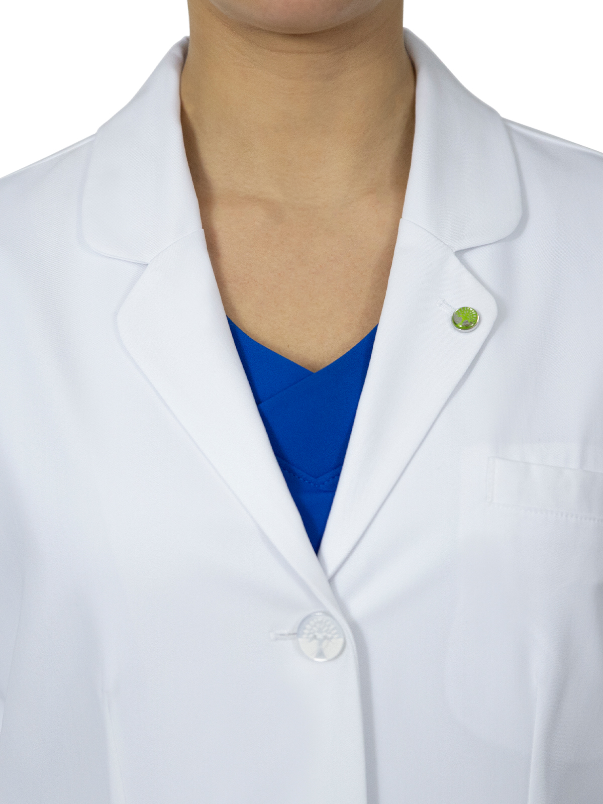 Healing Hands - The White Coat - Women's Four-Pocket 35" Fiona Lab Coat 2