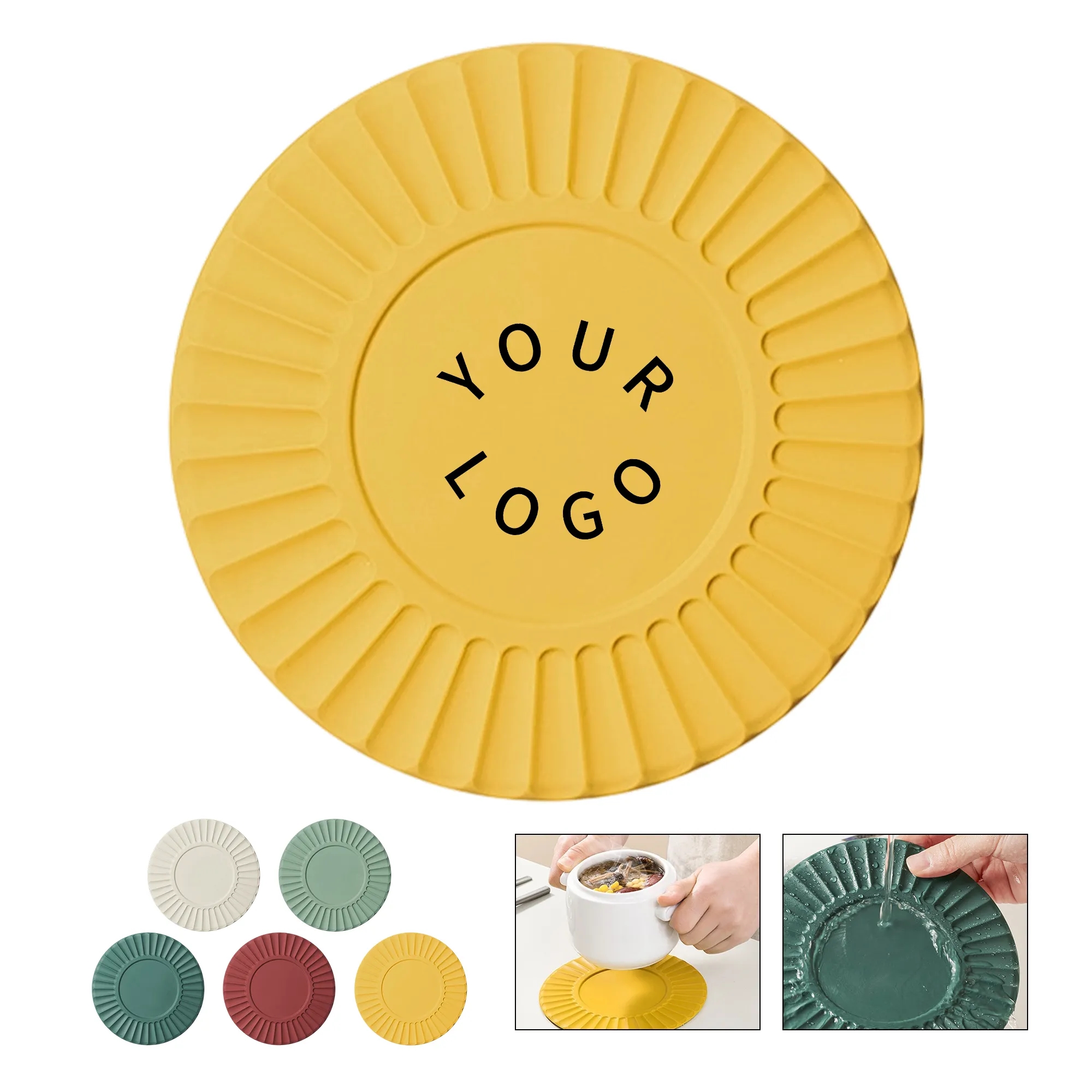 Coaster Silicone Heat Resistant 7