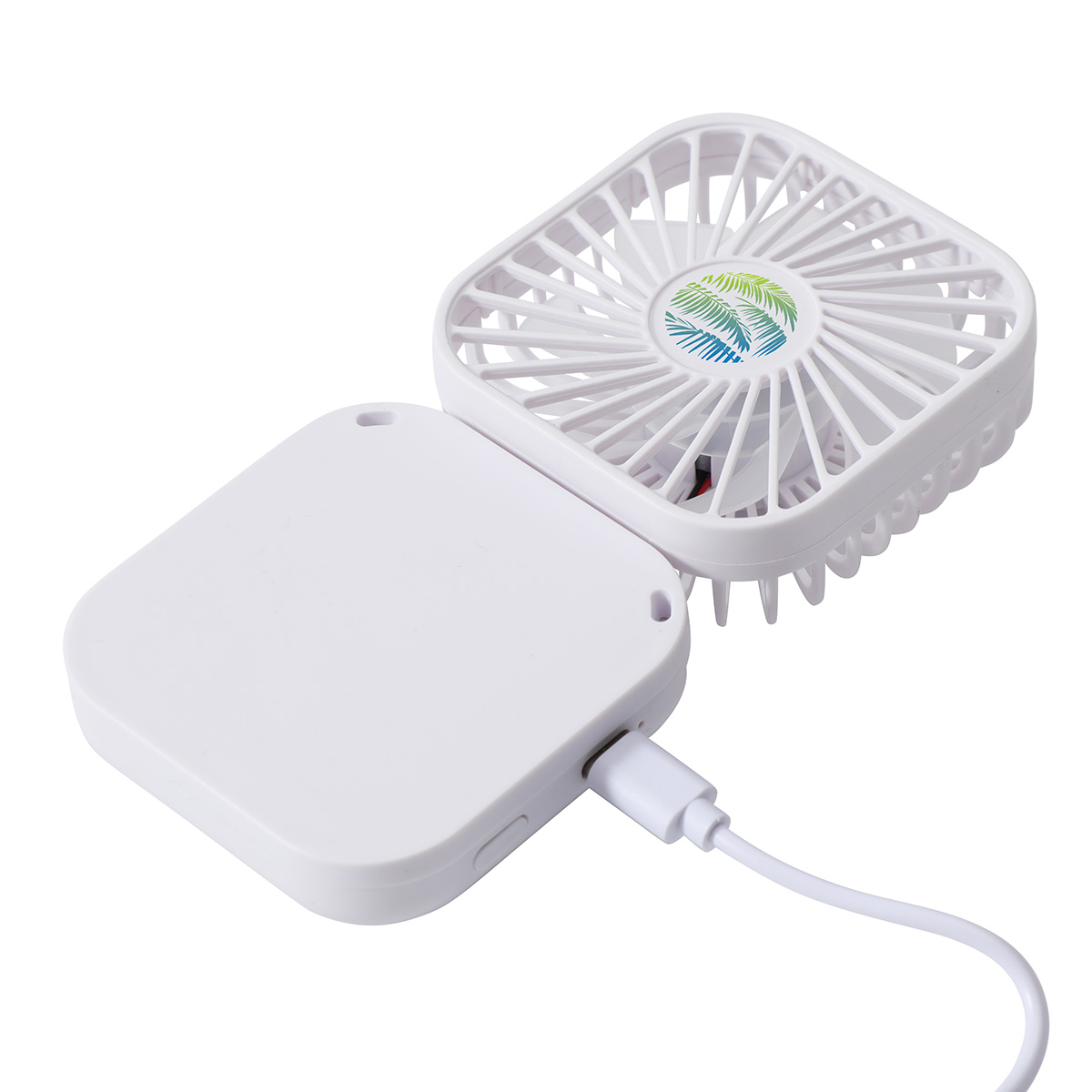 Whirlwind Mini Folding Rechargeable Fan with Lanyard 10