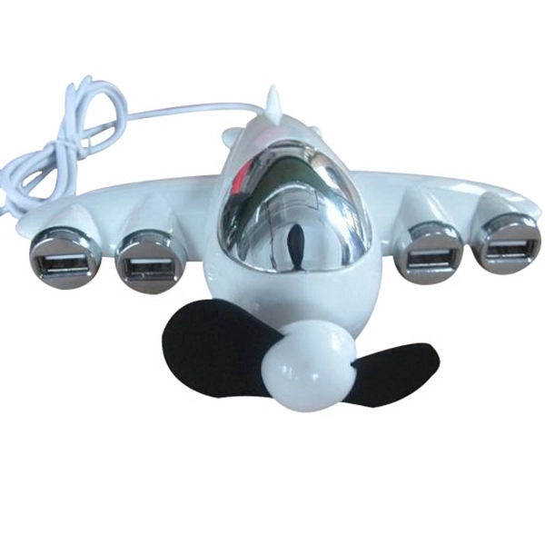 Airplane Usb 4 Port Hub 1