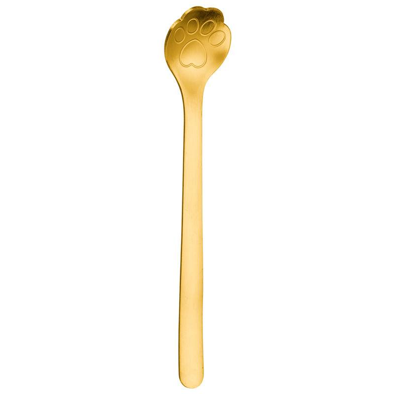 Stainless Steel Cat Claw Coffee Spoon 4
