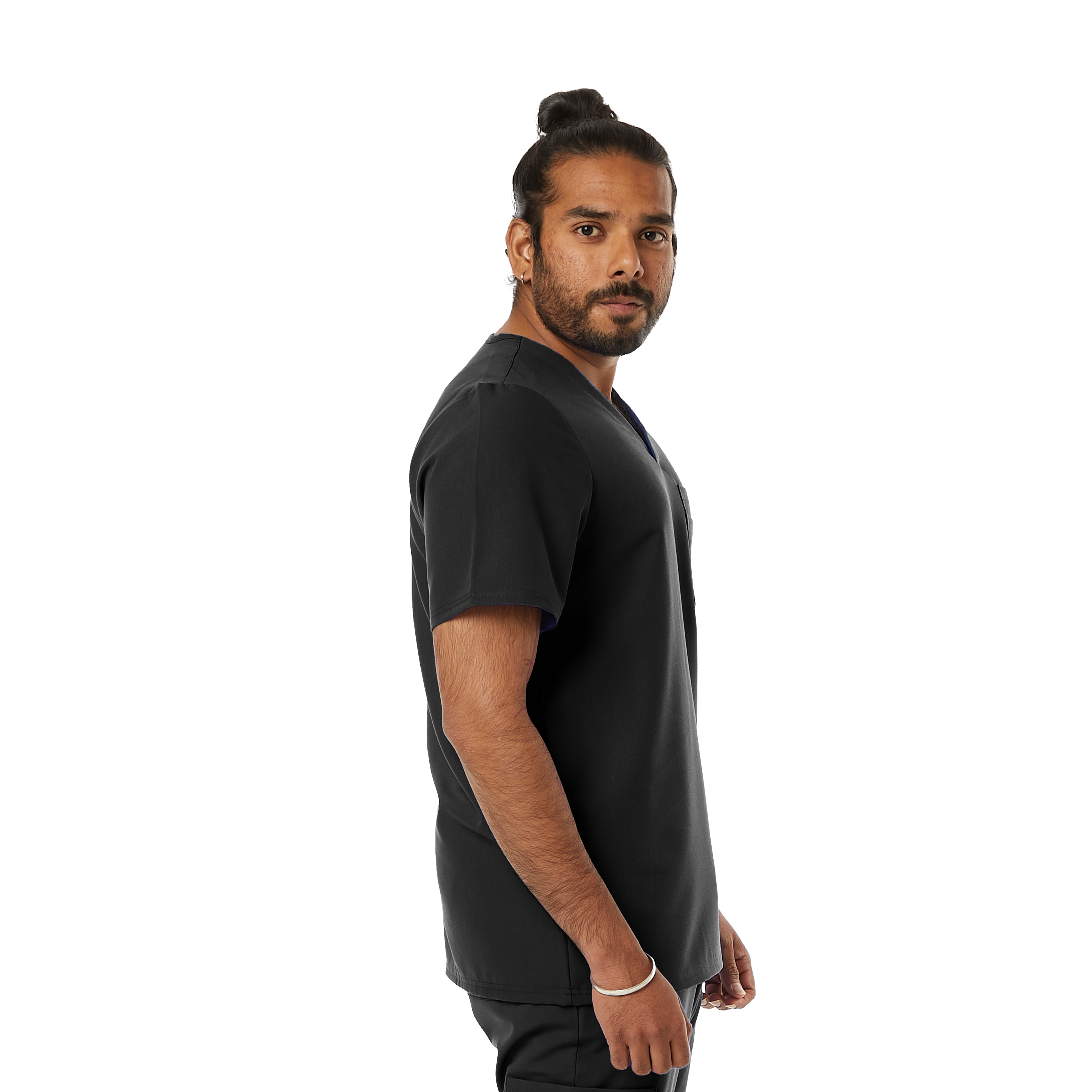 Mens WYND Tuckable Scrub Top 7