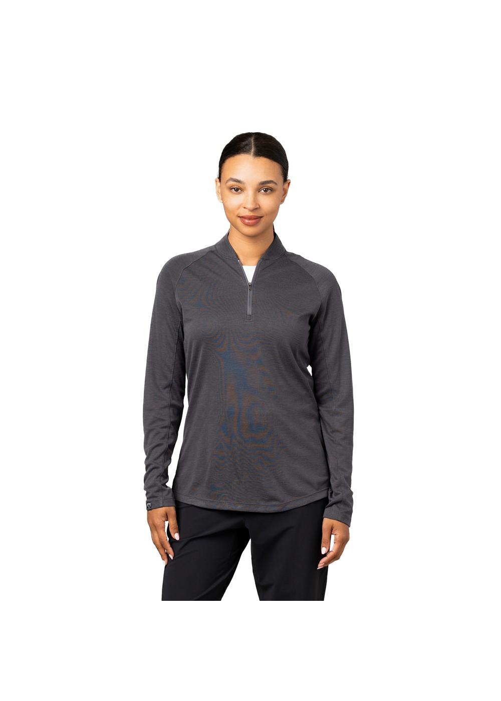 Storm Creek Women's Renewer II Poly/Lyocell Blend Quarter Zip 58