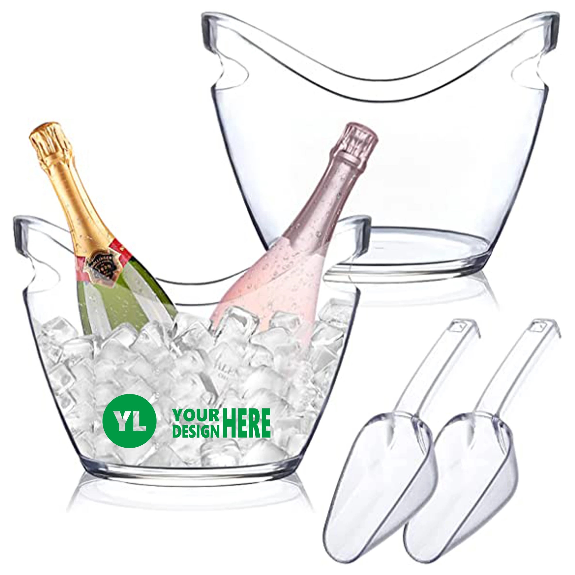 Ice Bucket with Scoops