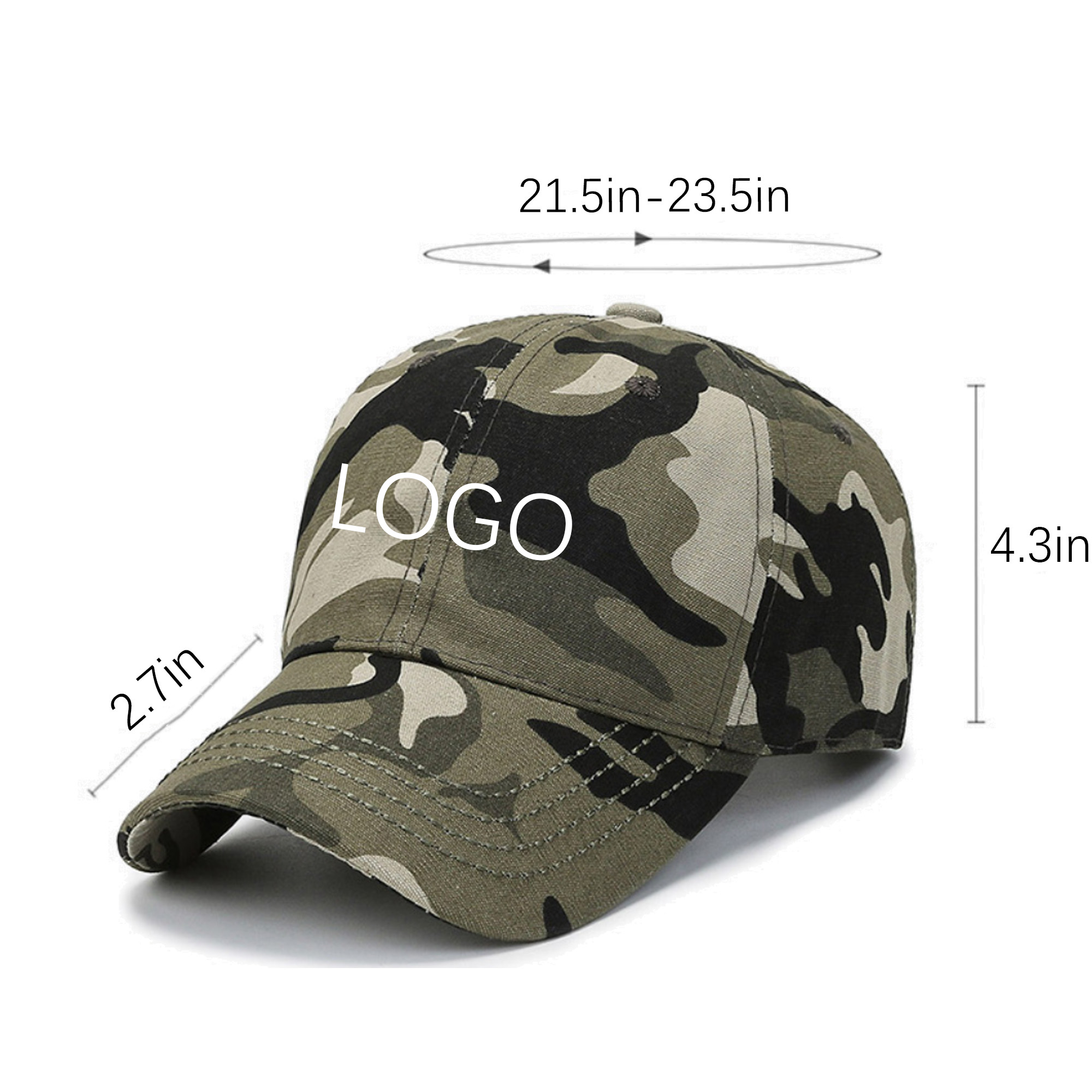 Camo Baseball Headwear 2