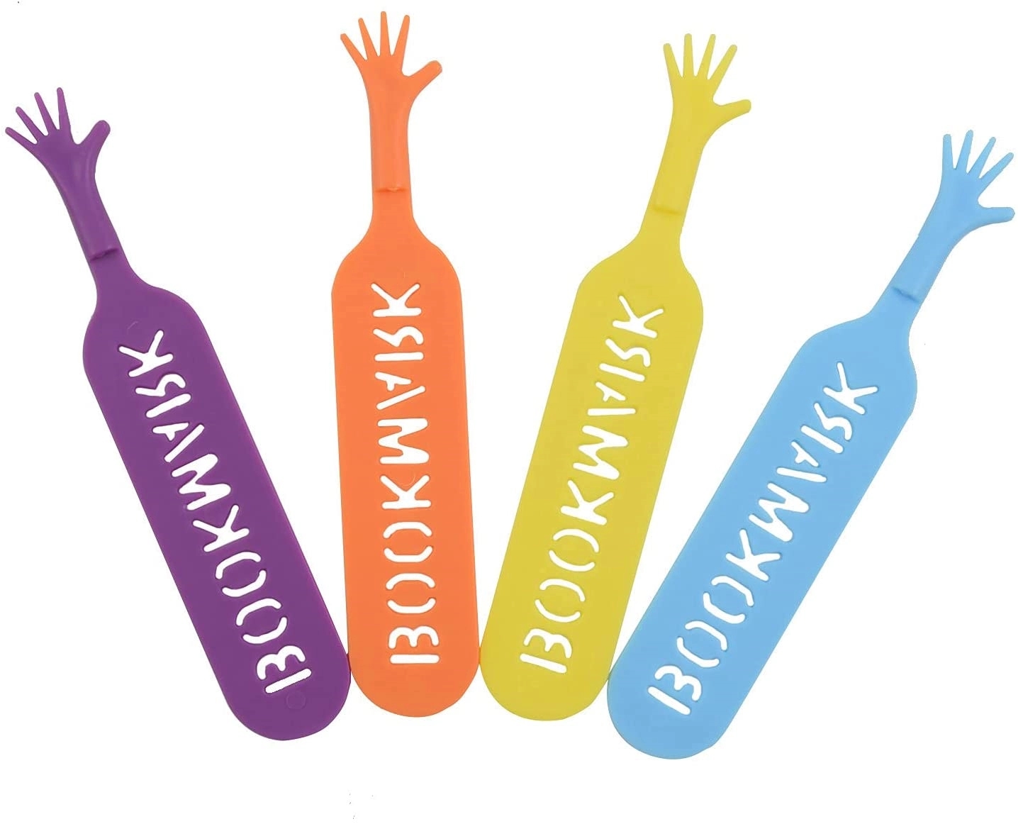 Silicone Hand Shape Finger Bookmarks 2