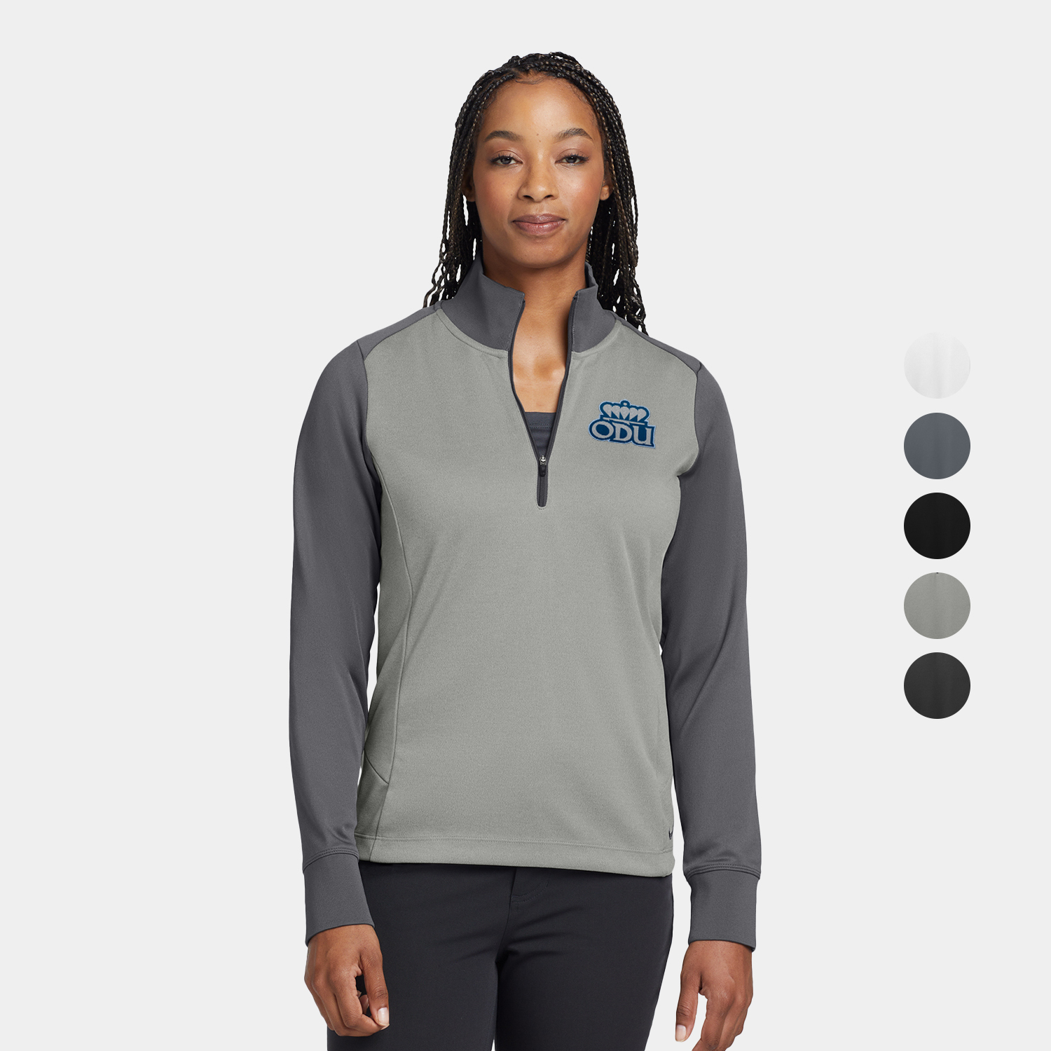 Nike Dry Element 1/2-Zip Cover-Up w/ Screen Print 5.5 oz. 5