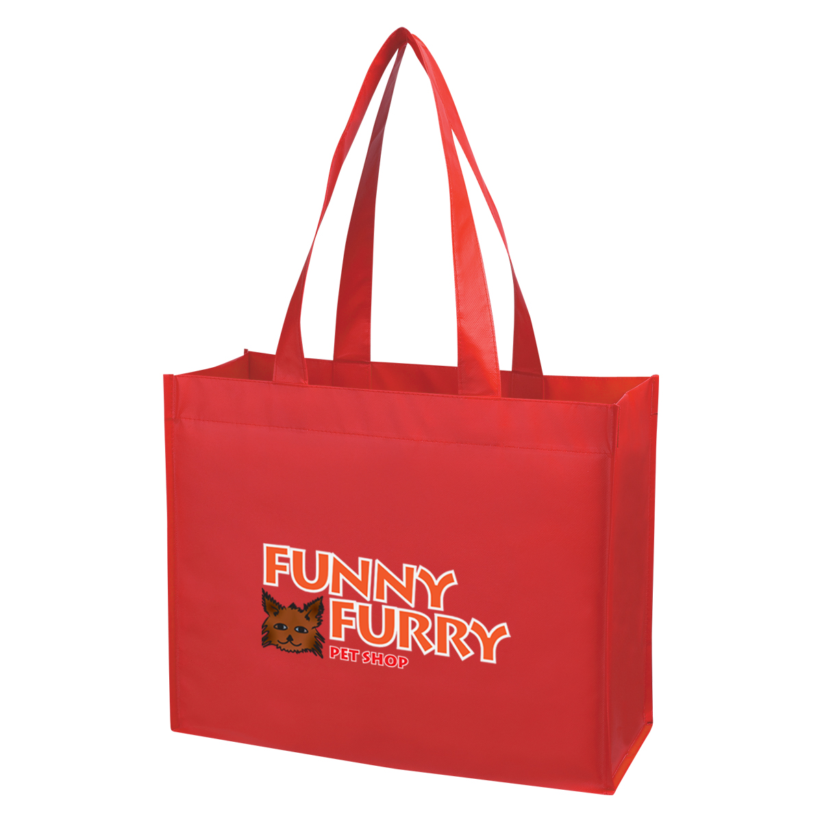 Matte Laminated Non-Woven Shopper Tote Bag 20