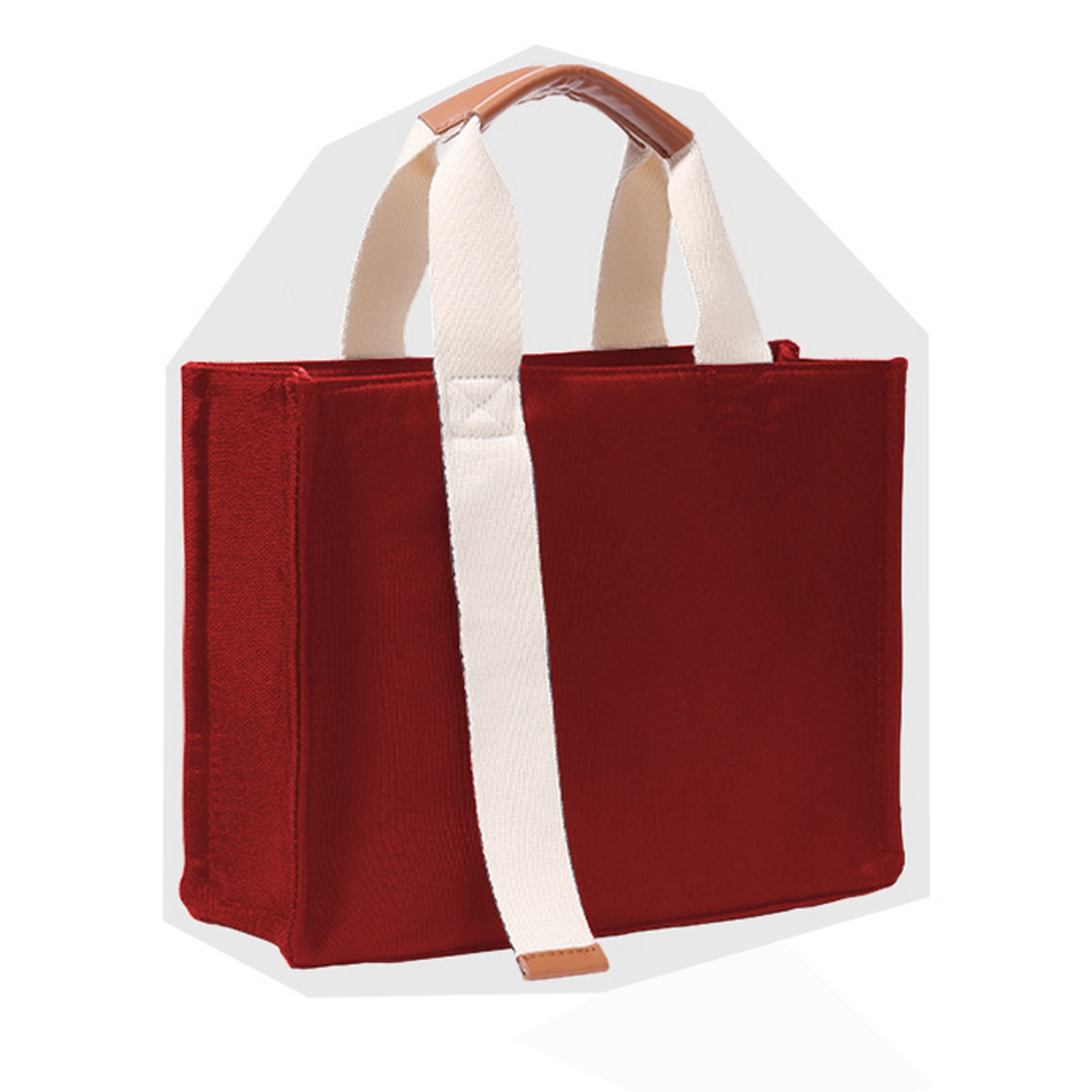 Large-Capacity Thickened Canvas Tote Bag, custom tote bag with logo imprint 2