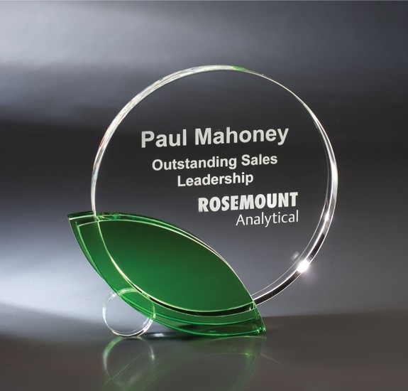 Contemporary Vistas Crystal Leaf Award 2