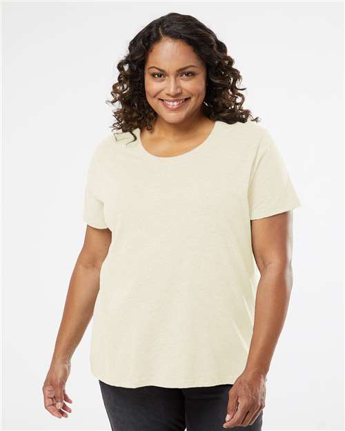 Women's Curvy Collection Fine Jersey Tee - 3816 53