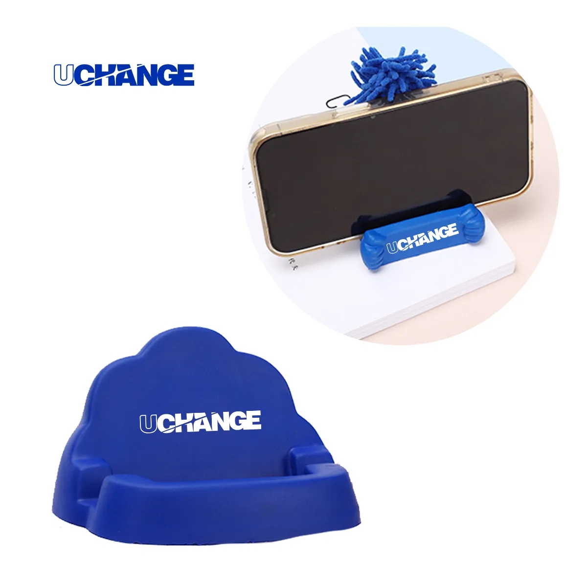 Foam Stress Reliever Phone Stand Assorted Colors 4