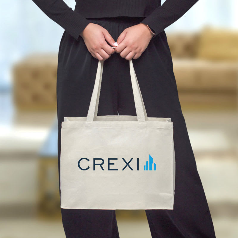 Custom Full Gusset Heavy Canvas Tote Bags, custom tote bag with logo imprint 12