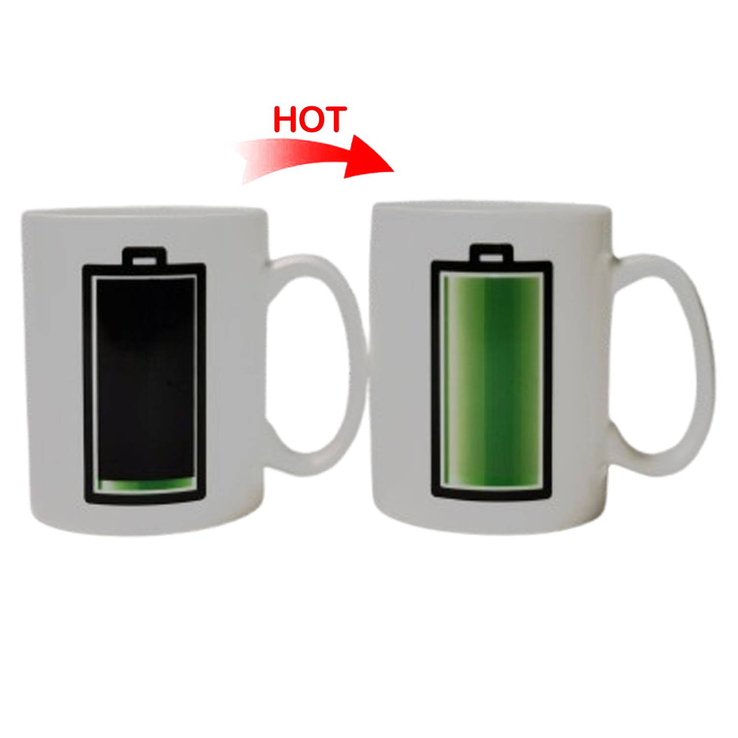 13.5oz Heat Sensitive Color Changing Ceramic Mug for Office 5