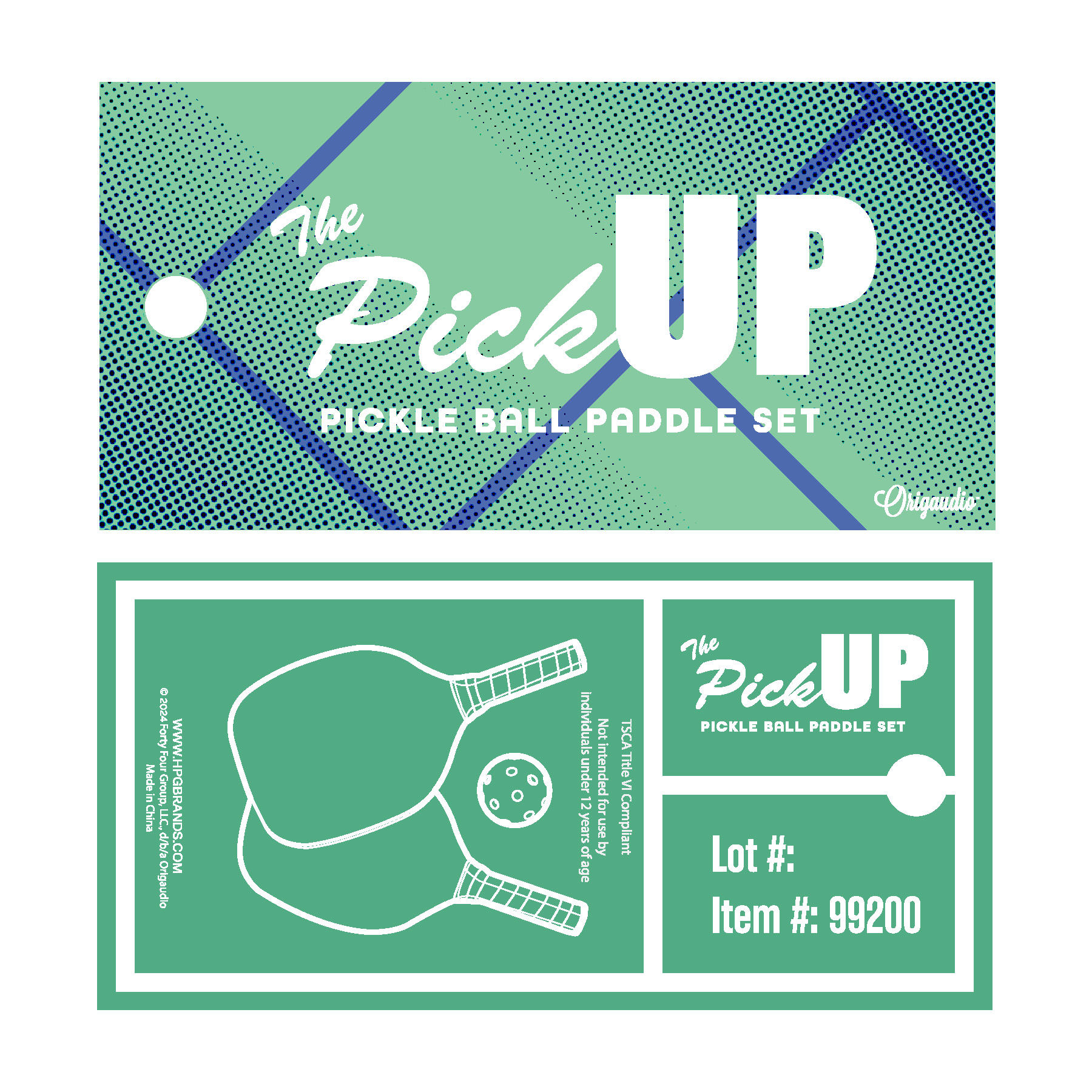 The Pick Up Pickleball Set 2
