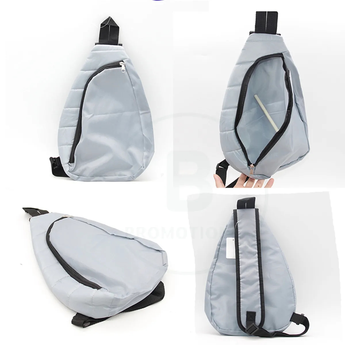 Portable Lightweight Sport Puffy Sling Backpack 3