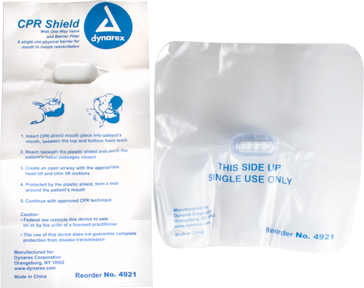 CPR Mask 1 Way Valve 2