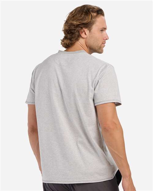 Men's Striped V-Notch T-Shirt - BM2401 7