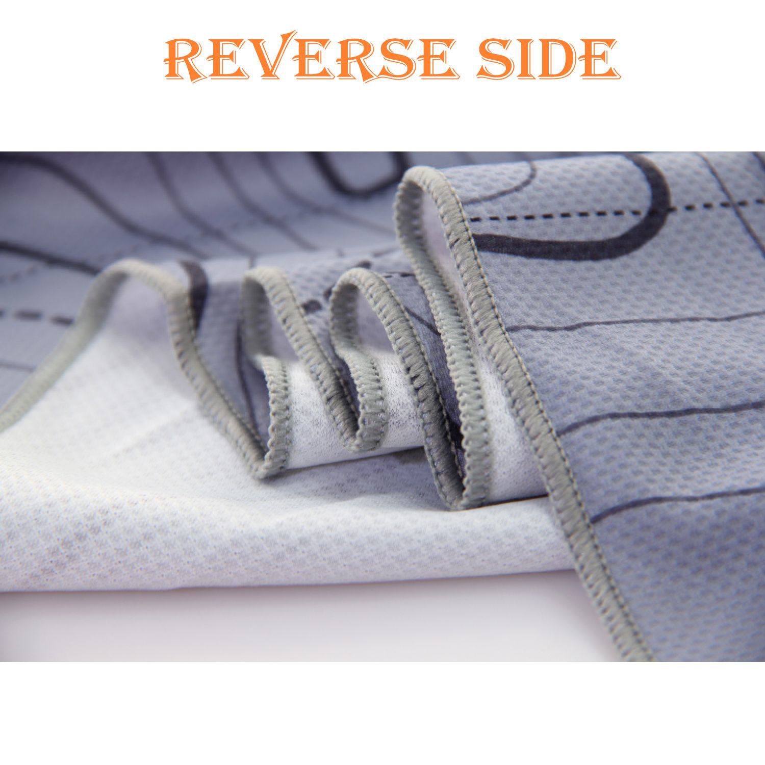 12"x 36" Sublimated Coolmax Polyester Gym Towel 3