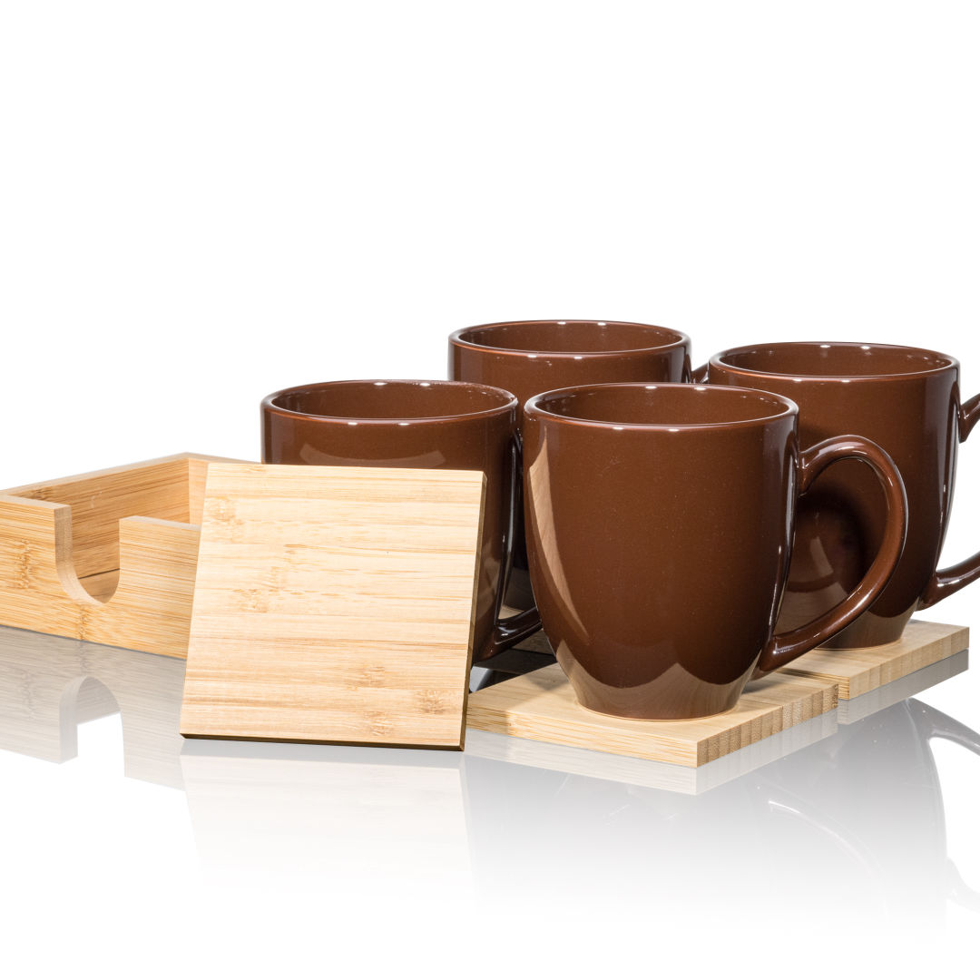Bistro Mug & Coaster Set 46