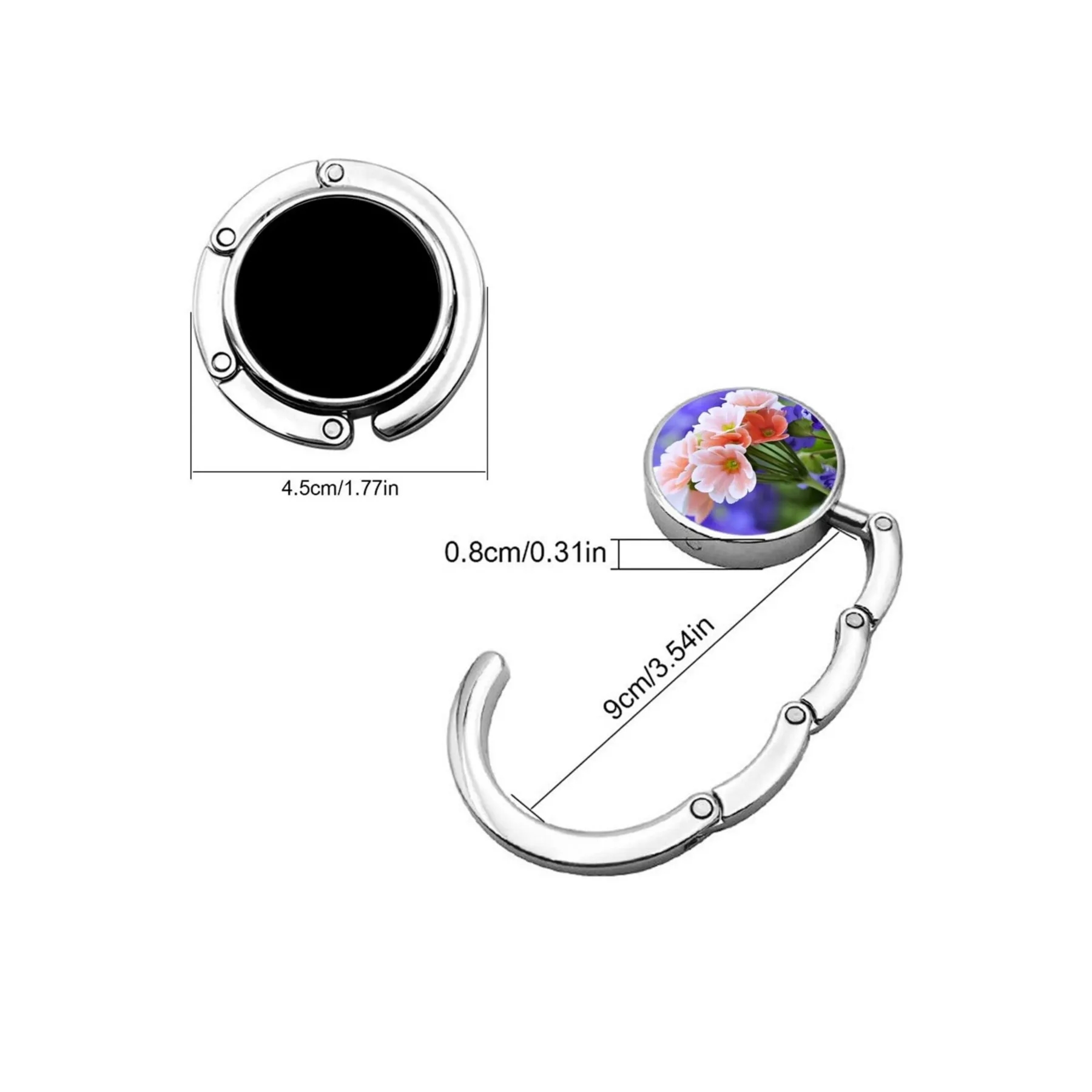 Foldable Bag Purse Hanger 2
