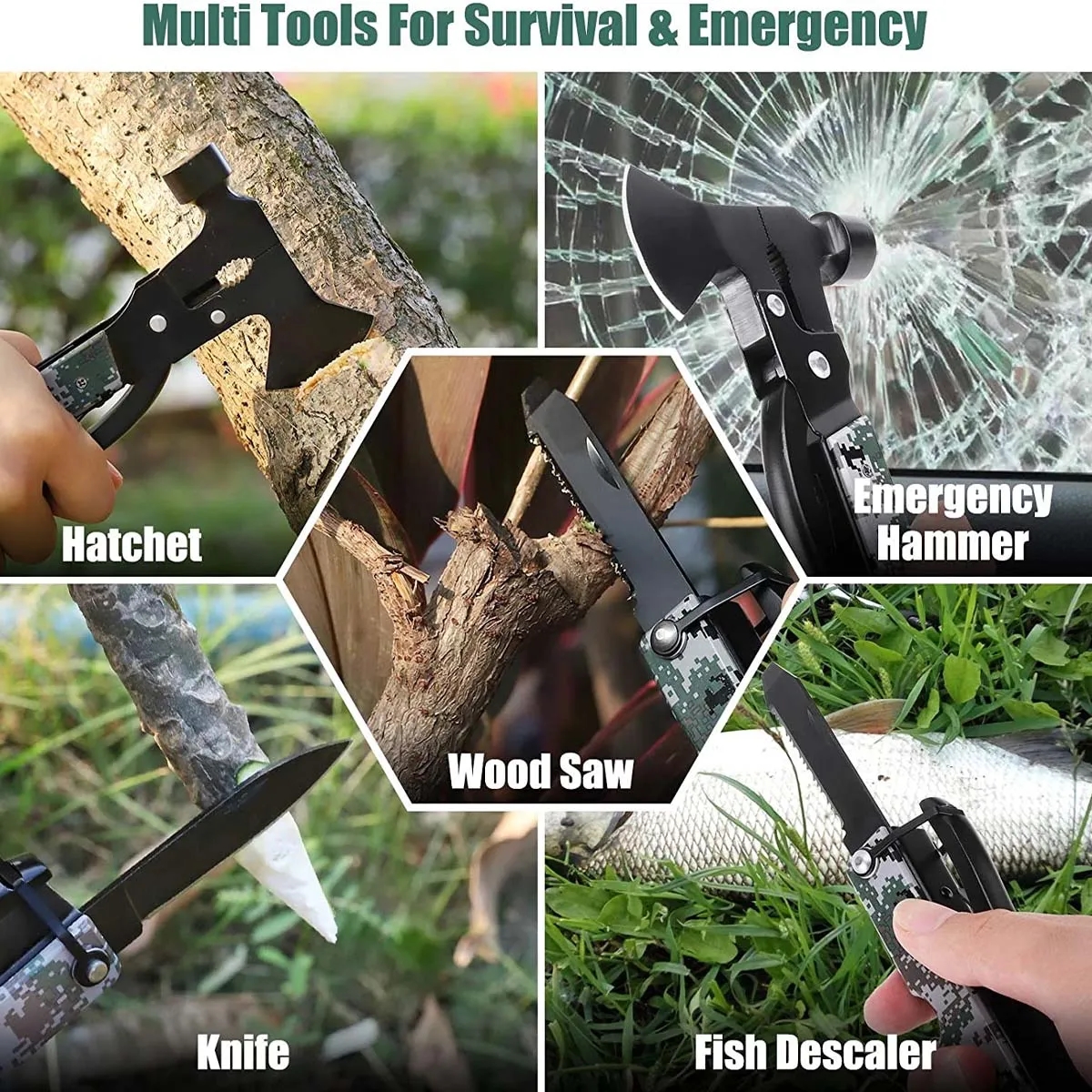 14 in 1 Multitool Survival Gear 4