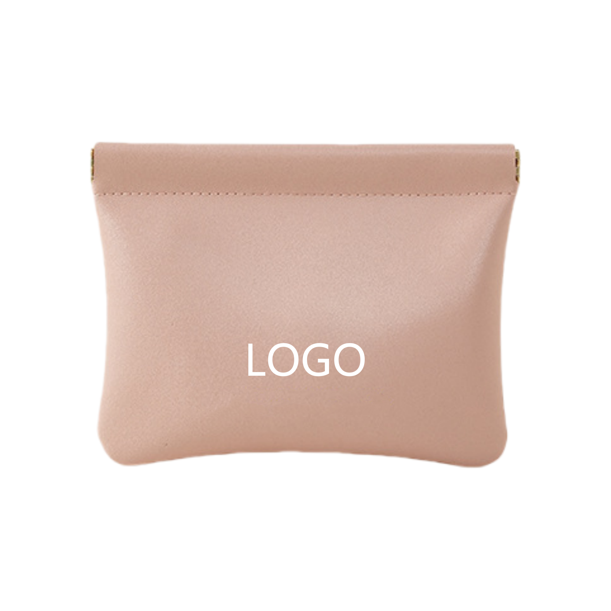 Automatic Closure PU Leather Coin Storage Bag 2